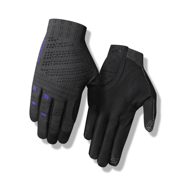 Giro W Xnetic Trail Glove L titanium/electric purple Damen