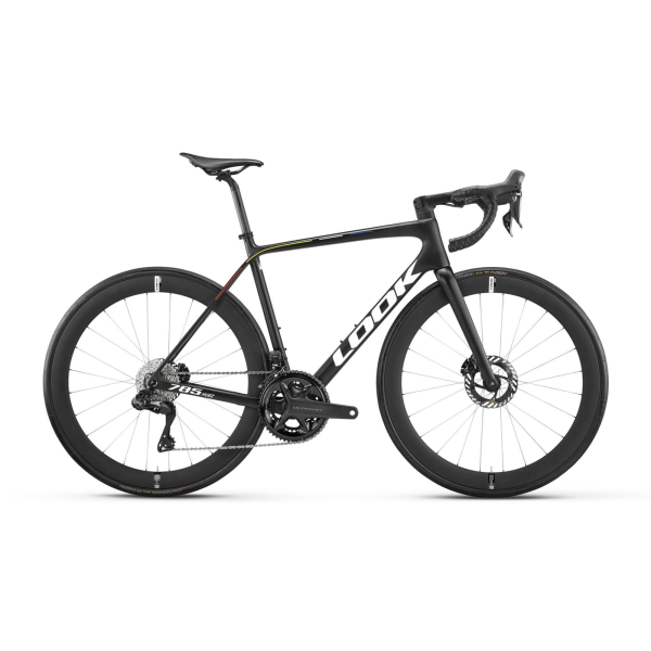 Look 785 Huez ULTEGRA DI2 2X12 51cm / S proteam black satin