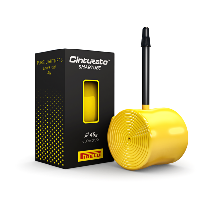 Pirelli SmarTube Cinturato Presta 60mm 700x33-45C yellow Produktbild 2