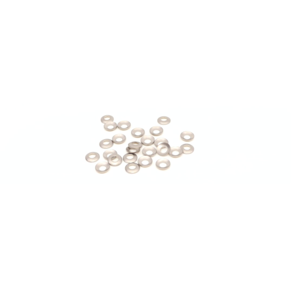 Zipp Nipple Washers Round Titanium for 202FC/454 25Pcs one size