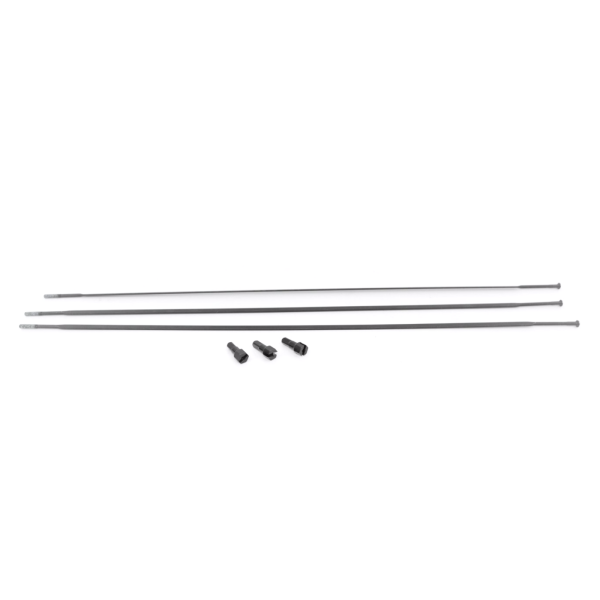 Zipp Spoke and Nipple 294mm Straight Roam 30 29 Qty 3 one size black
