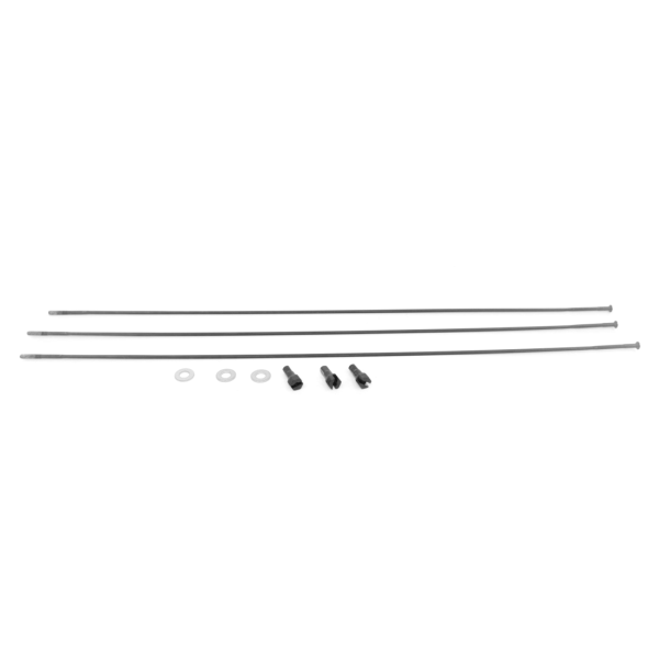 Zipp Spoke and Nipple 292mm Straight Roam 50 29 Qty 3 one size black