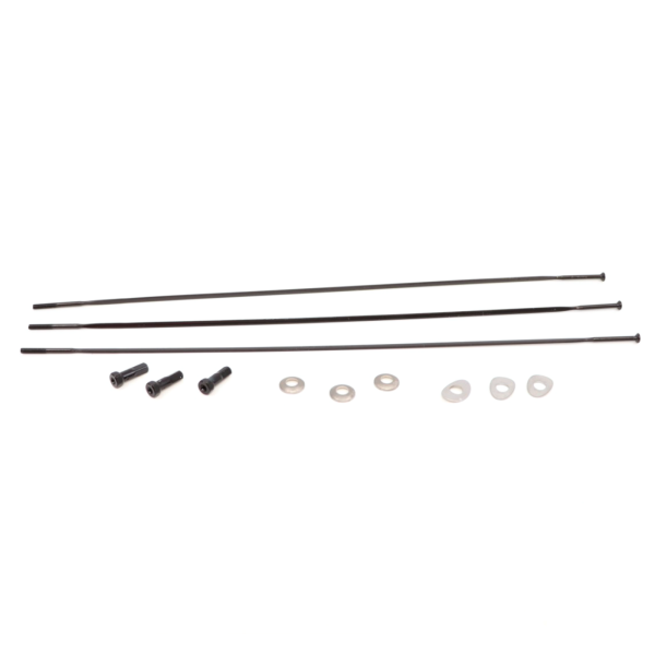 Zipp Spoke and Nipple 234mm CX-Ray Straight Pull Qty 3 one size black