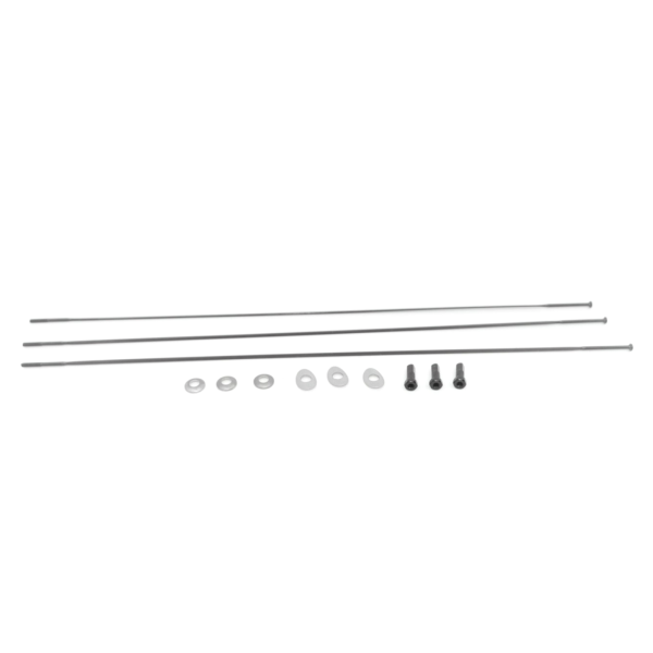 Zipp Spoke and Nipple 290mm CX-Ray Straight Pull Qty 3 one size black