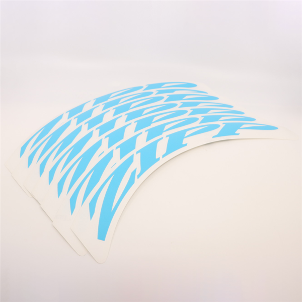 Zipp Wheel Decal Kit Zipp 404 DiscBrake SingleRim blue one size blue