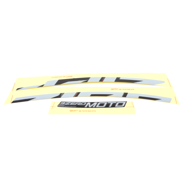 Zipp Wheel Decal Kit 3Zero Moto 29 Single Rim silver one size silver