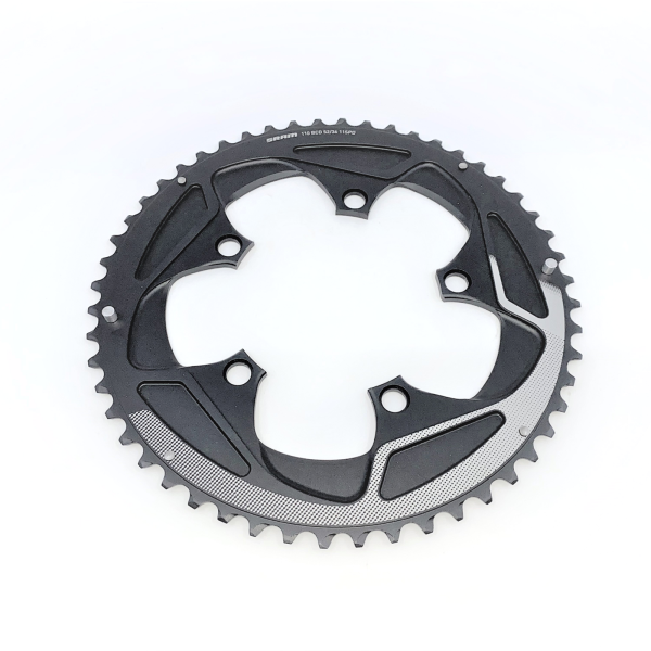 SRAM Chainring Rival22 110BCD Non-/Hidden-Bolt (52-36) 110x52T silver