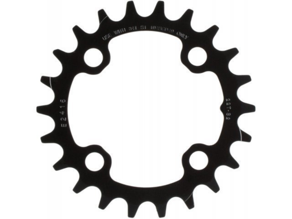 SRAM Chainring GX 64 BCD No Pin 22T 2x10 64x22T black