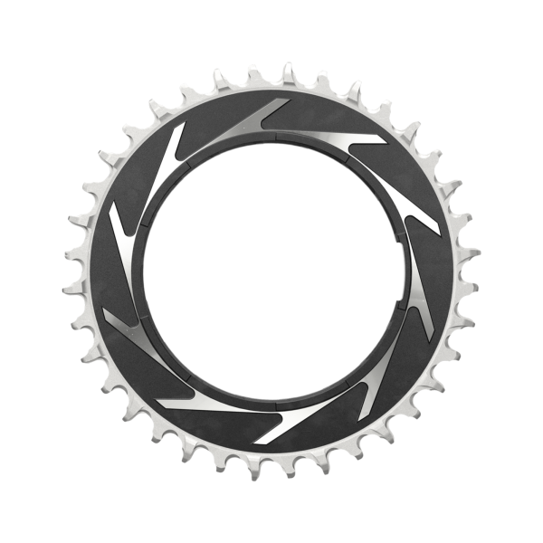 SRAM Chainring Eagle AXS Transmission Power Meter Threaded 3mm Offset 36T black/silver