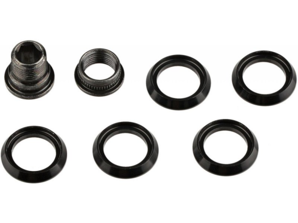 SRAM Crank Chainring Spacer(QTY 5) CX1 one size black