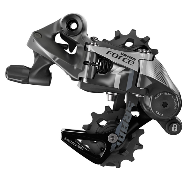 SRAM Rear Derailleur Force 1 11SP Short grey