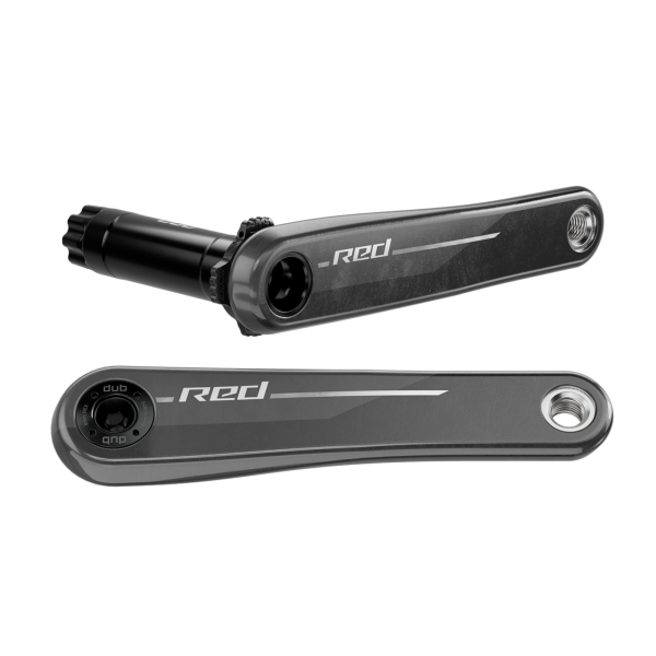 SRAM MY24 Crankarmset Red 8-Bolt DUB 160mm natural carbon