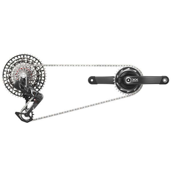 SRAM Groupset XX SL Eagle AXS Transmission Power Meter 175mm/34t black