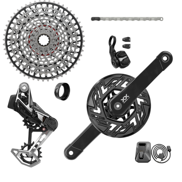 SRAM Groupset XX Eagle AXS Transmission Brose/SRAM 165mm black/silver