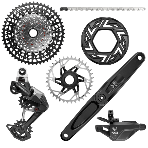 SRAM Groupset Eagle 90 Transmission Bosch DU38 160mm black