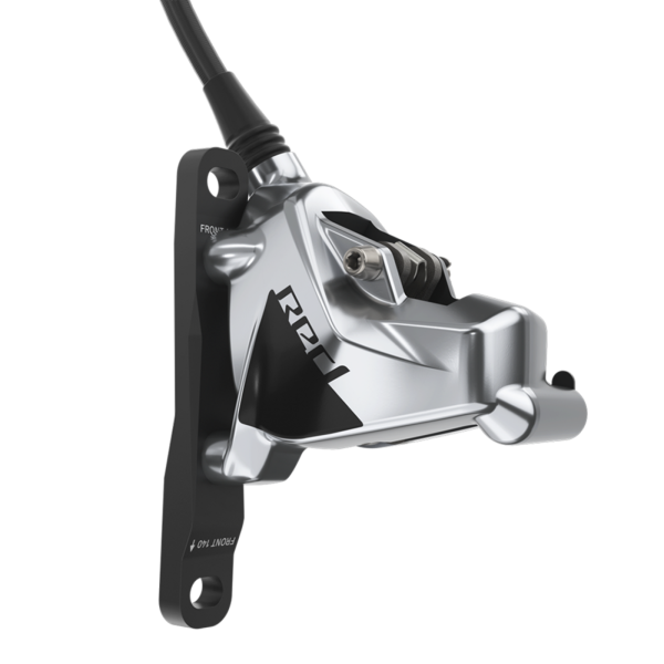 SRAM Disc Brake Caliper, Flatmount, Red eTap AXS polar grey