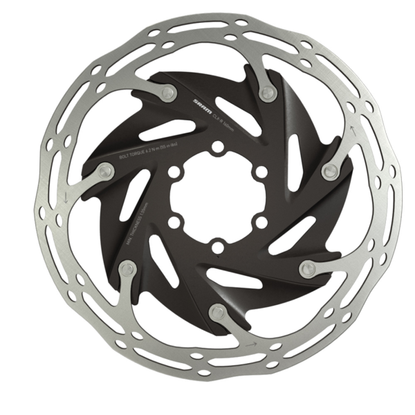 SRAM Rotor Centerline X Road 2-Piece Rounded 6-Bolt 160mm
