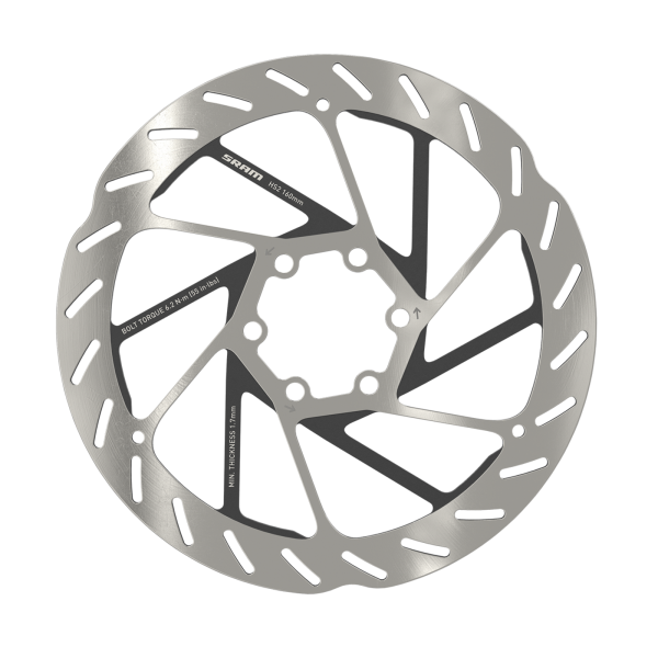 SRAM Rotor HS2 Rounded 6-bolt 160mm 160mm