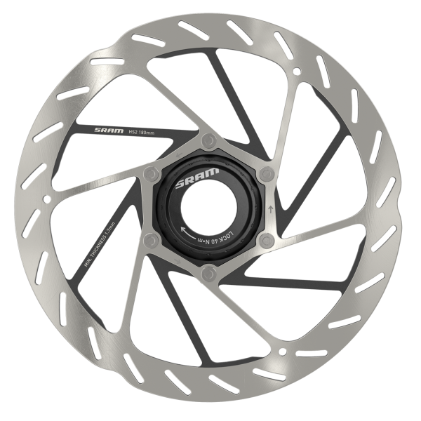 SRAM Rotor HS2 Rounded CenterLock 180mm 180mm