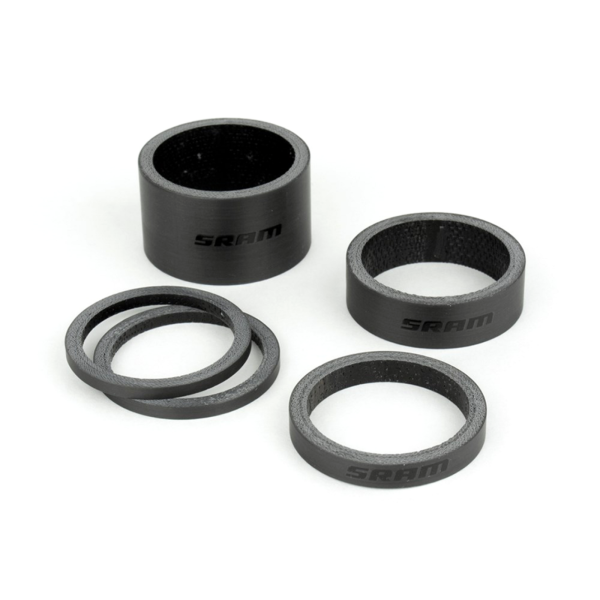 SRAM Headset Spacer Set SRAM, DU Carbon one size carbon/gloss black