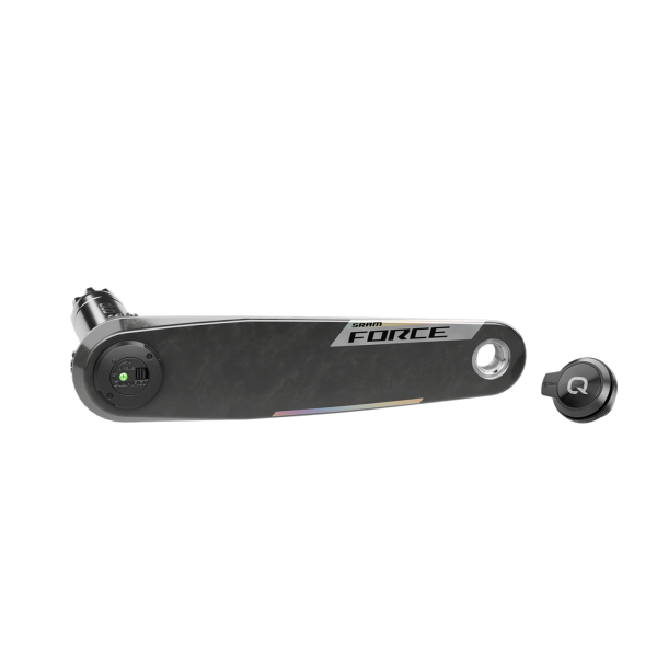 Quarq MY26 Power Meter Spindle and Left Arm Force XPLR Wide DUB 170mm/Noringst black/iridescent