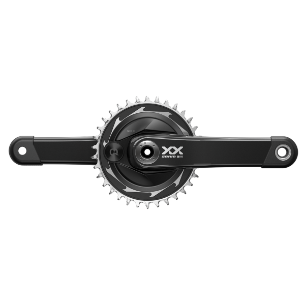 Quarq Power Meter Crankset Spider XX SL Eagle AXS Transmission Q174 MTB Wide DUB 175mm/34t black