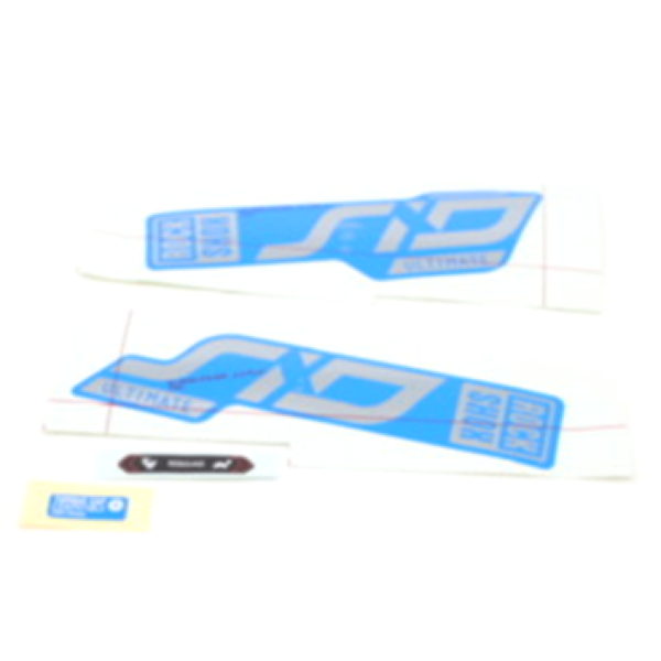 Rock Shox Fork Decal Kit, SID Ultimate -120mm 20+ polar for blue