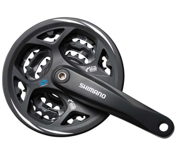 SHIMANO Kurbelgarnitur ALTUS FC-M311 7-fach/8-fach 175 mm 48-38-28 Z&auml;hne