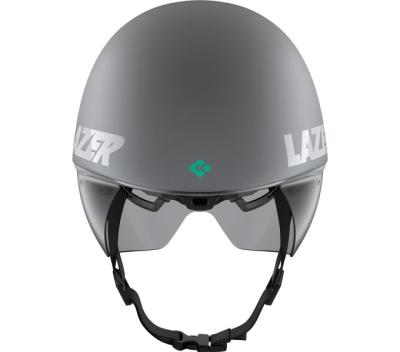 LAZER LAZER Helm Volante KinetiCore Triathlon/Zeitfahren Matte White Silver (M) 55-59 Produktbild 2