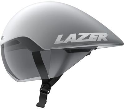 LAZER LAZER Helm Volante KinetiCore Triathlon/Zeitfahren Matte White Silver (M) 55-59 Produktbild 3