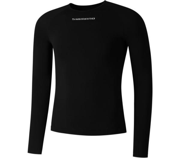 SHIMANO VERTEX Long Sleeve Baselayer Black S/M