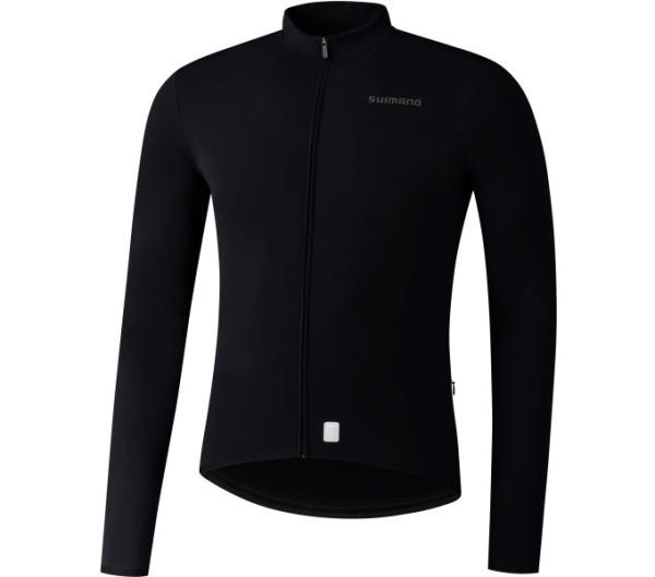 SHIMANO VERTEX Thermal Long Sleeve Jersey Black XXXL
