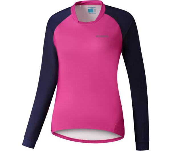 SHIMANO W'S SAIKO  LONG SLEEVES WARM MAGENTA L