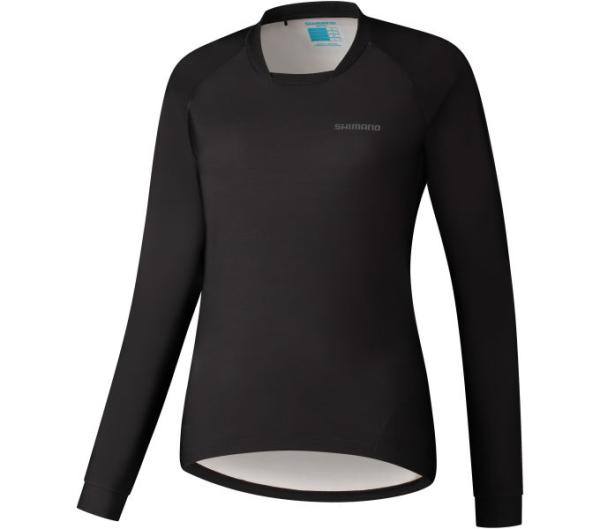 SHIMANO W'S SAIKO LONG SLEEVES WARM BLACK ((W'S) S)