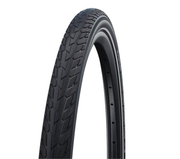 Schwalbe SCHWALBE DRAHTREIFEN ROAD CRUISER PLUS    47-406 Schwarz/Reflex