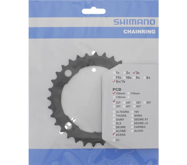 SHIMANO Kettenblatt ACERA FC-M361 32 Z&auml;hne